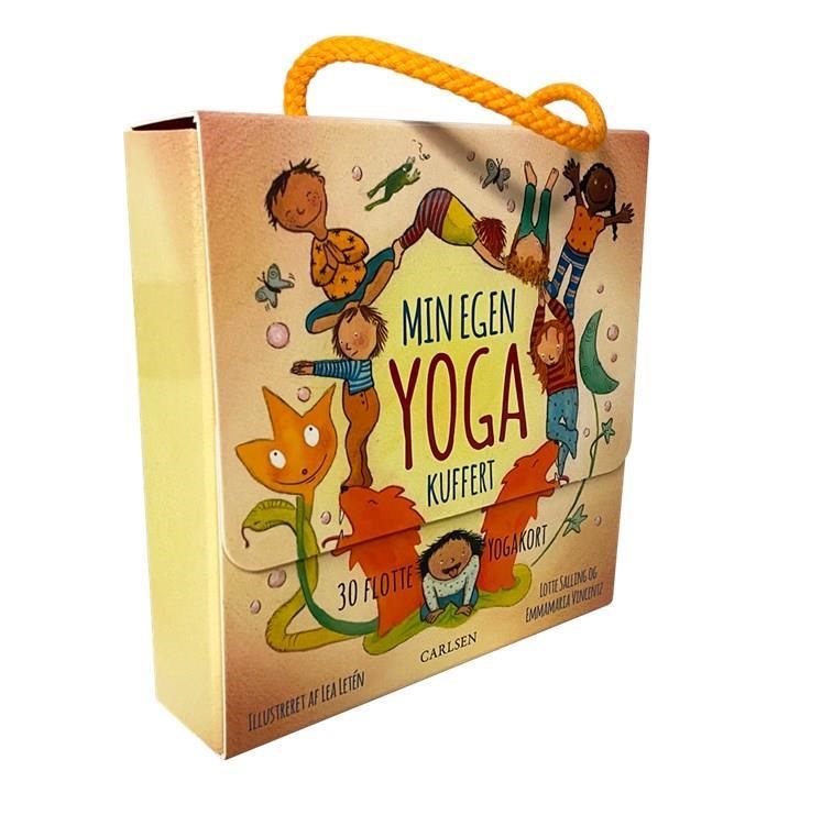 Min egen kuffert med yogakort - Børnebog - Papbog Børnebog 9788711991527