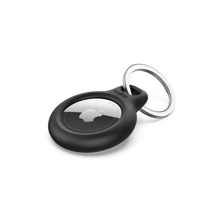 Belkin Secure Holder with Keyring - Airtag - Black Mobil Tilbehør F8W973BTBLK