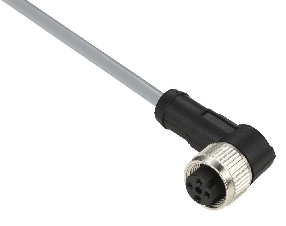 TELEMECANIQUE SENSORS Følerkabel pvc m12 4-pin hun vinklet 5 meter xzcpv1241l5 Sensorik