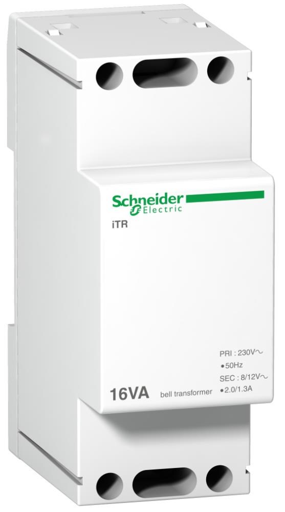 Schneider Electric Ringetransformer tr 25va 230/12-24vac bredde 54mm Komponent Til Tavle Og Kasse A9A15215