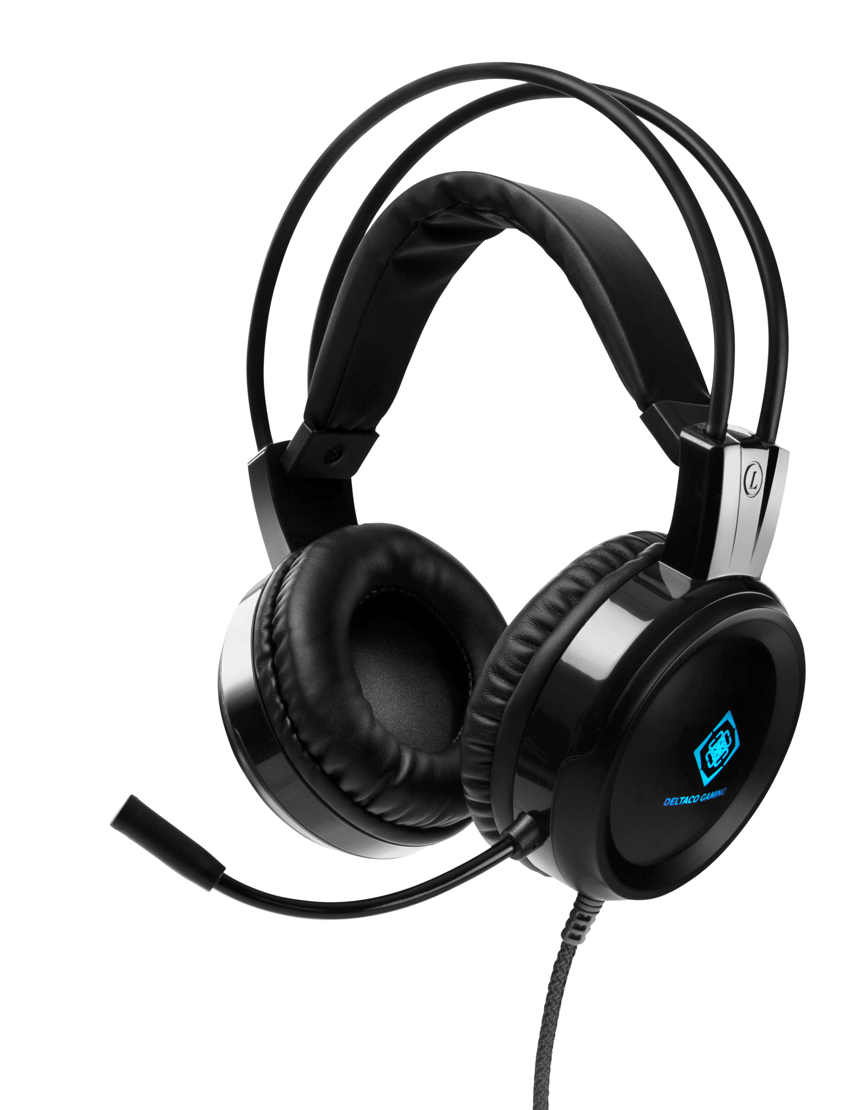 Deltaco GAMING Wired Headset Hovedtelefoner Og Headset Sort GAM-105