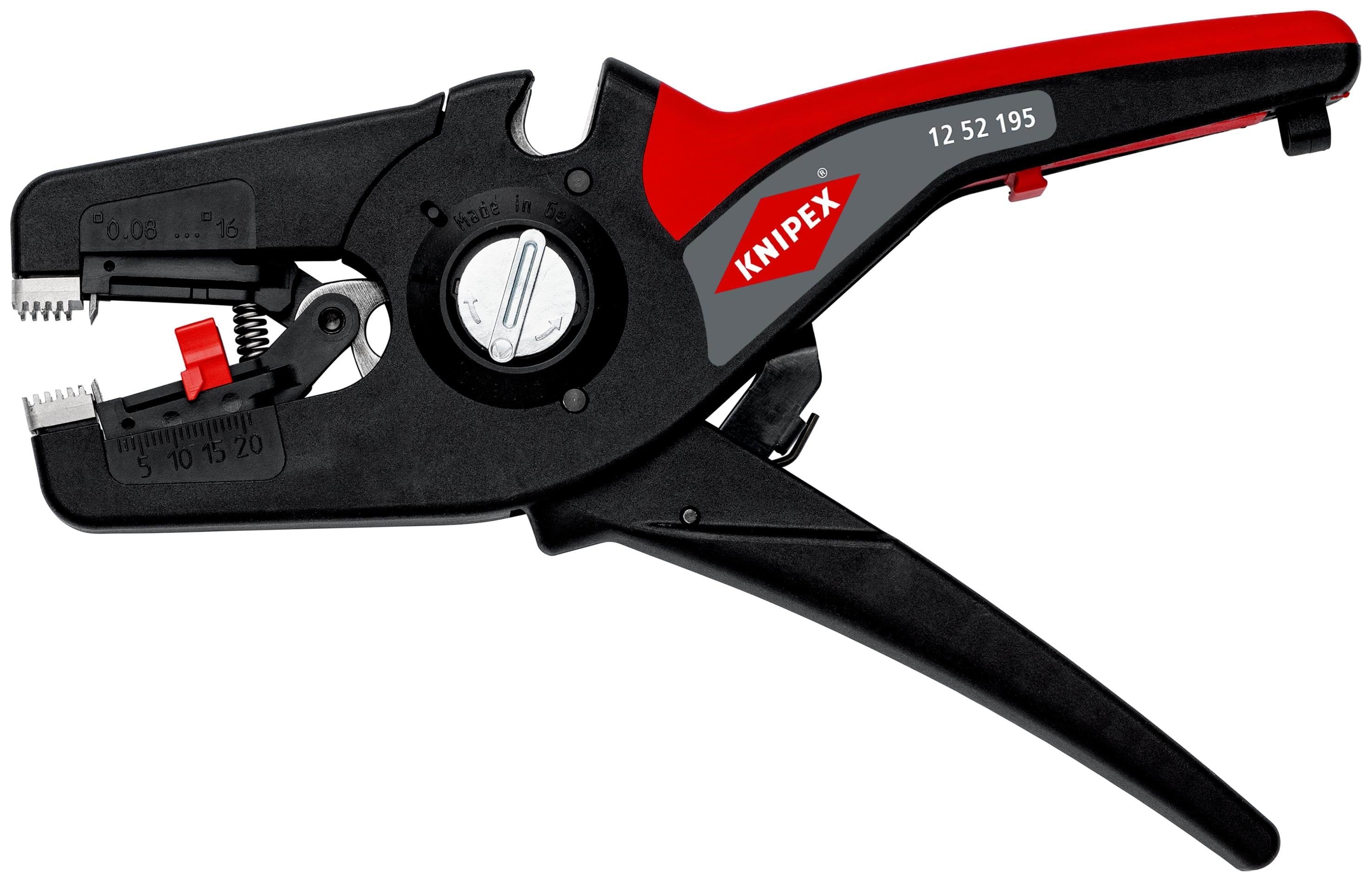 KNIPEX afisoleringstang 0,08-16 mm2 Værktøj 12 52 195