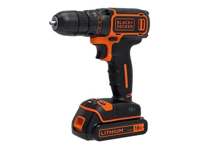 Black & Decker BLACK+DECKER Skruemaskine BDCDC18K-QW