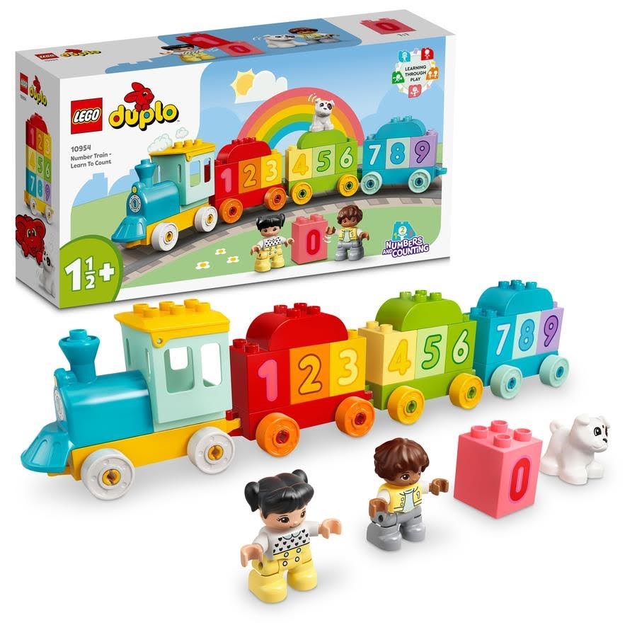 LEGO DUPLO 10954 Tog med tal - lær at tælle legetøj 1½+ år