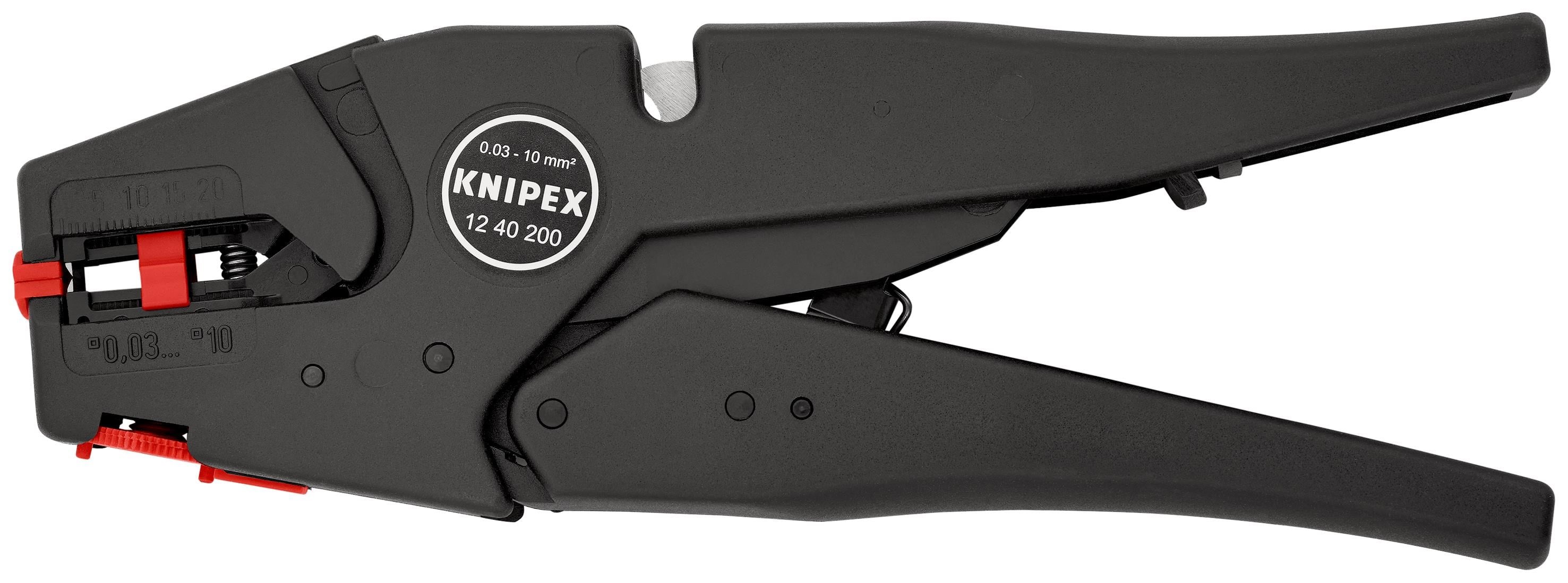 KNIPEX Selvindstillelig afisoleringstang 200 mm Værktøj Til El Arbejde 12 40 200