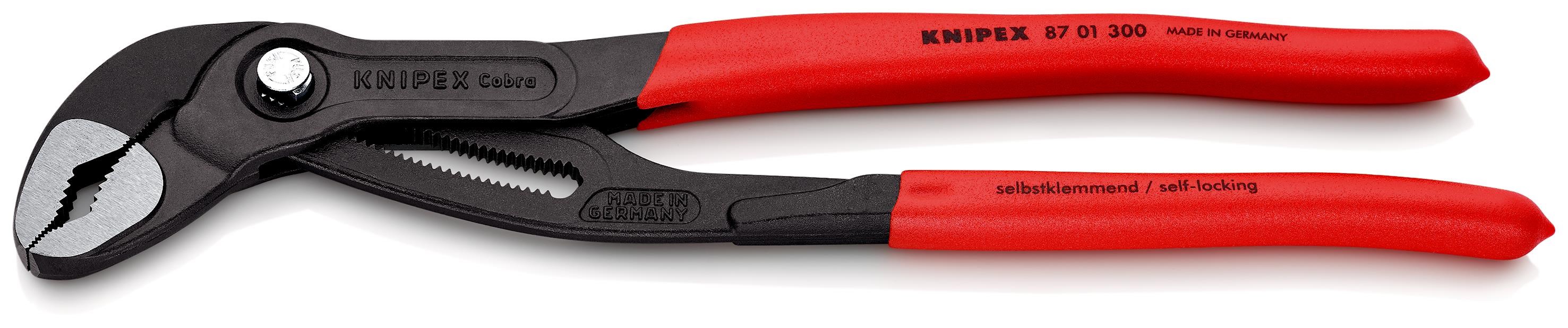 KNIPEX cobra grå atramenteret 300 mm Værktøj 87 01 300
