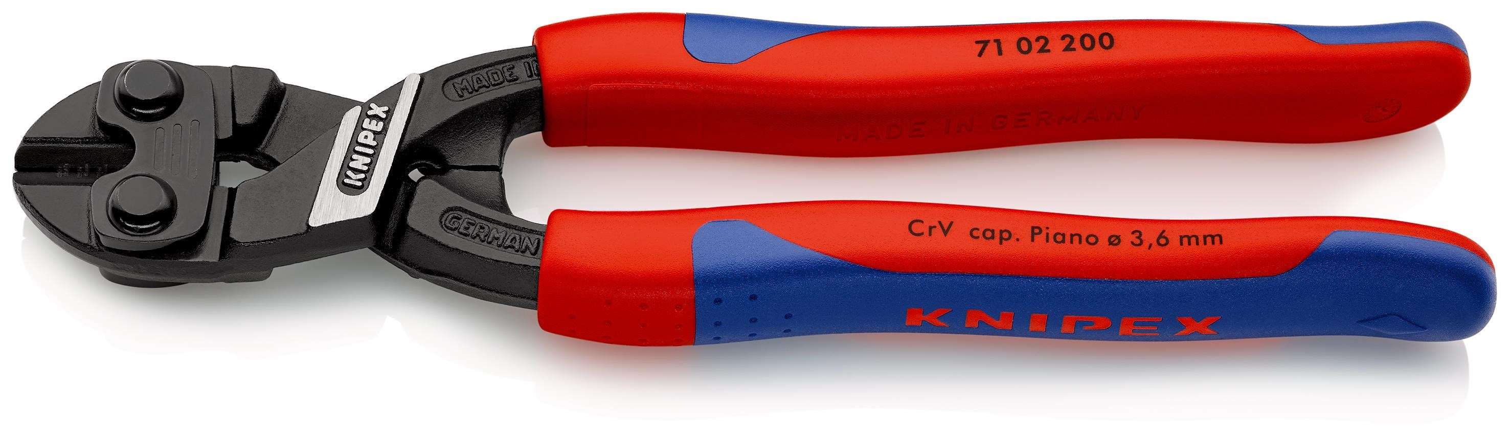 KNIPEX cobolt 71 02 200 kompakt boltsaks, 200 mm Værktøj