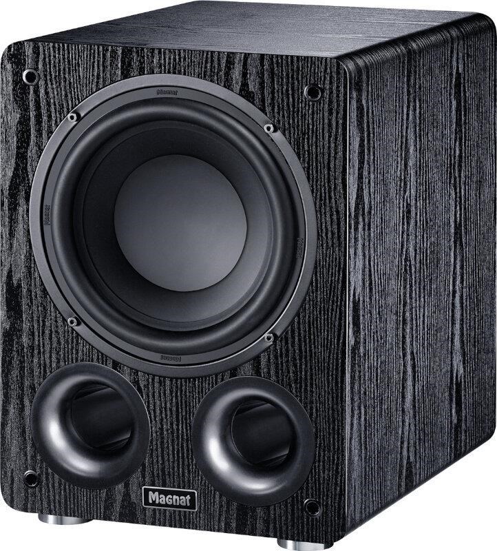 Magnat Alpha RS 8 - Active Subwoofer - 80W RMS Hifi Højttaler Sort 300117