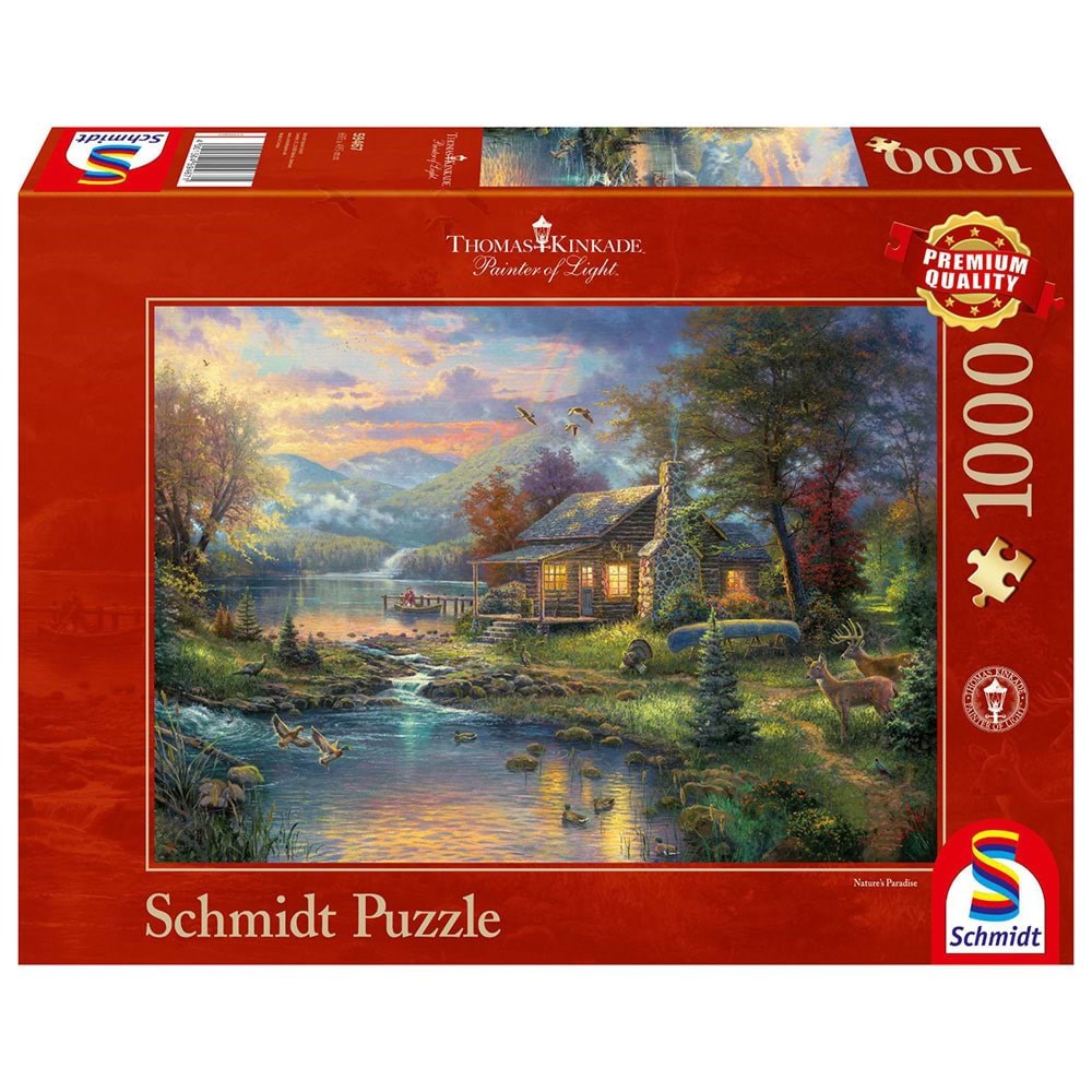 Schmidt Puzzle - Thomas Kinkade: Nature's Paradise (1000 p