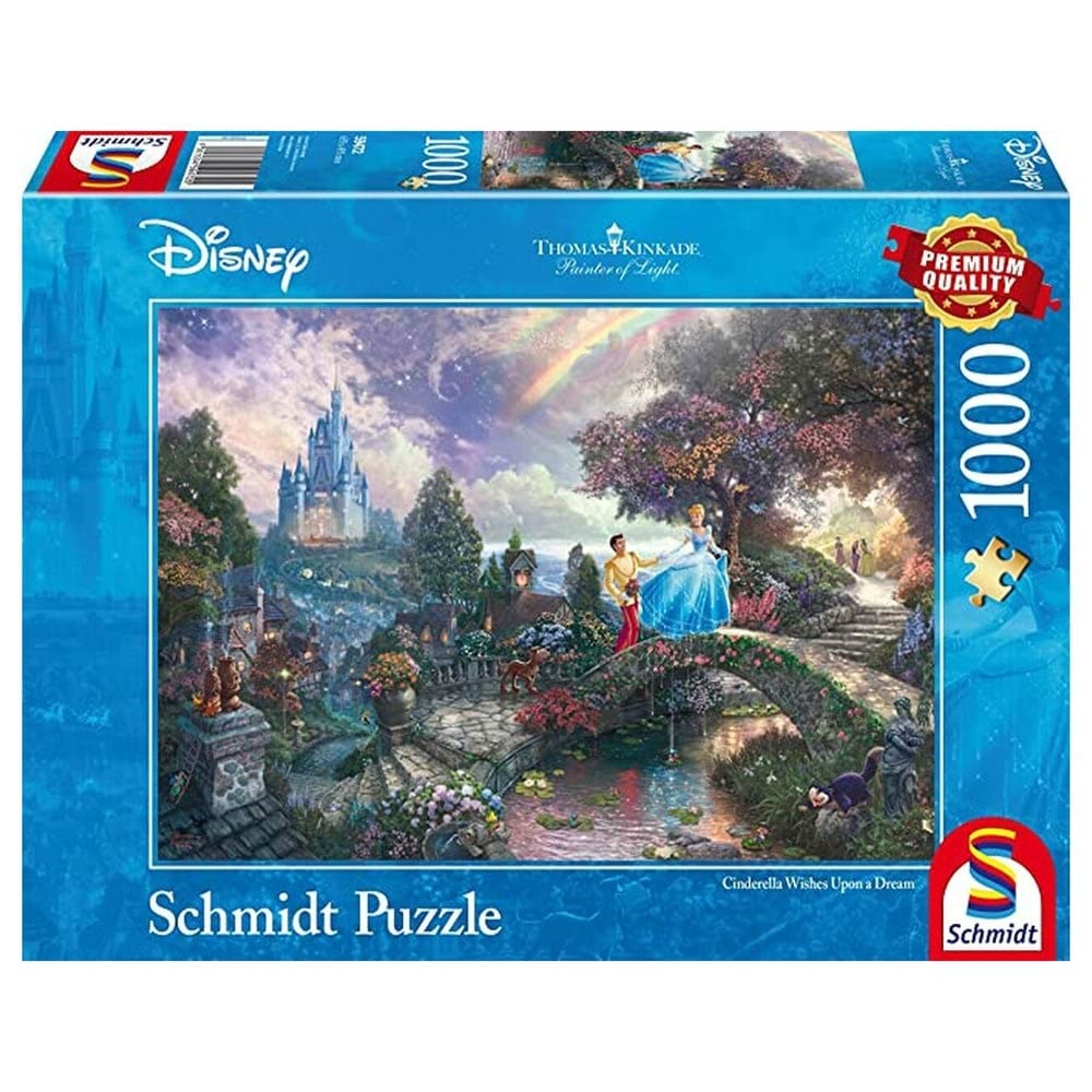Schmidt Puzzle - Thomas Kinkade: Disney Cinderella 1000 pcs