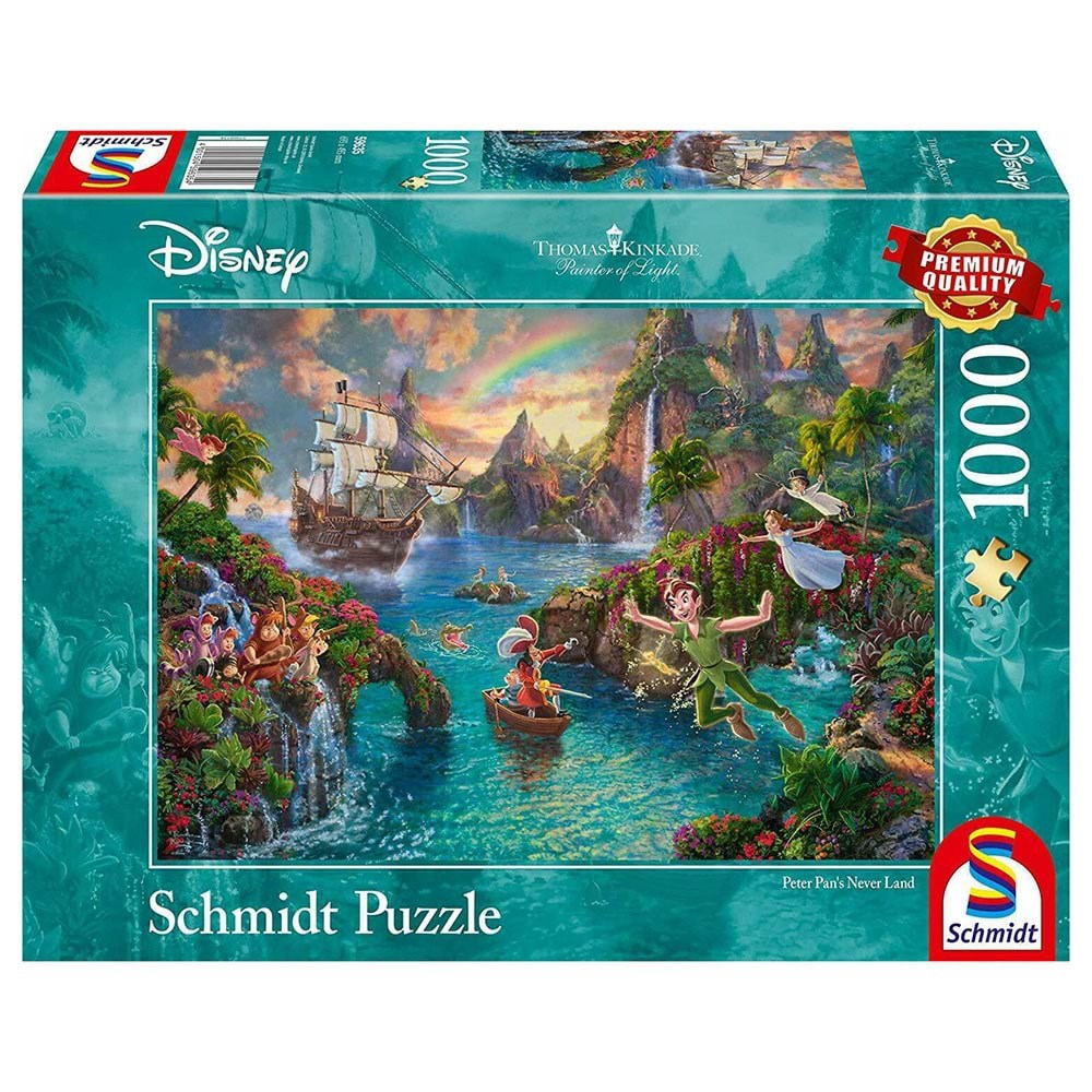 Schmidt Thomas Kinkade: Disney Peter Pan (1000) Puslespil SCH9635