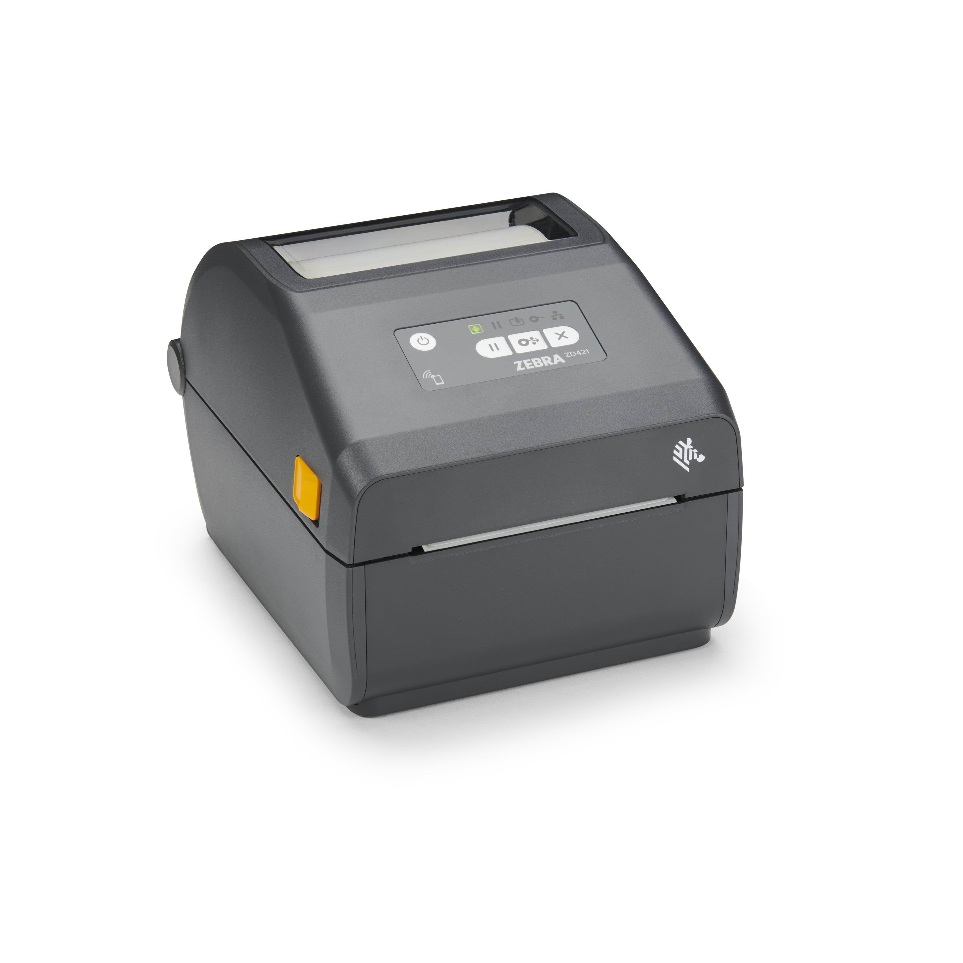 Zebra ZD421t - Etiketprinter - Termo Transfer 203 dpi Op til 152 mm/sek