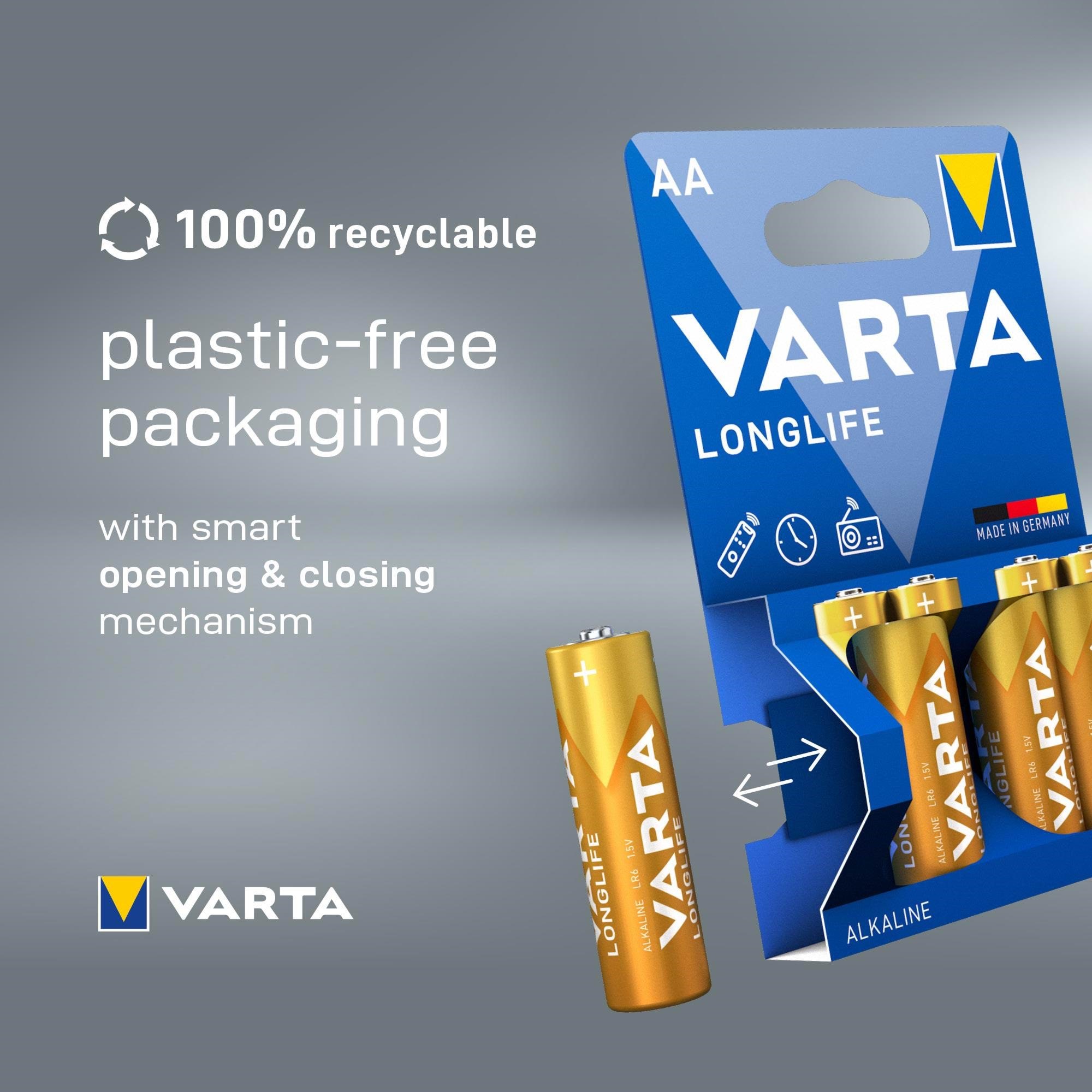 VARTA Varta Longlife - AA - 16-pak Batteri 54848