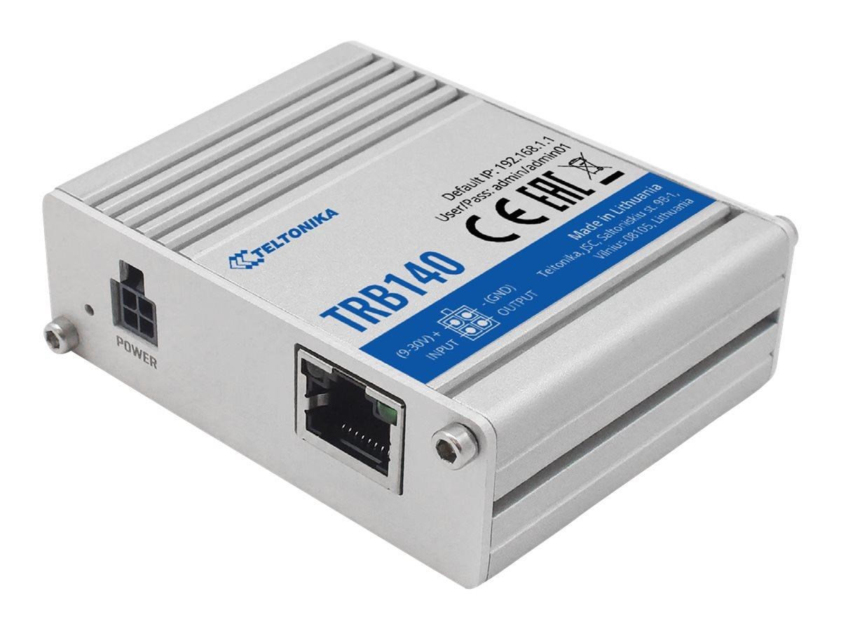 Teltonika TRB140 Industrial Rugged LTE Gateway (TRB140003000 / Standard package with EU PSU) Wifi Forstærker