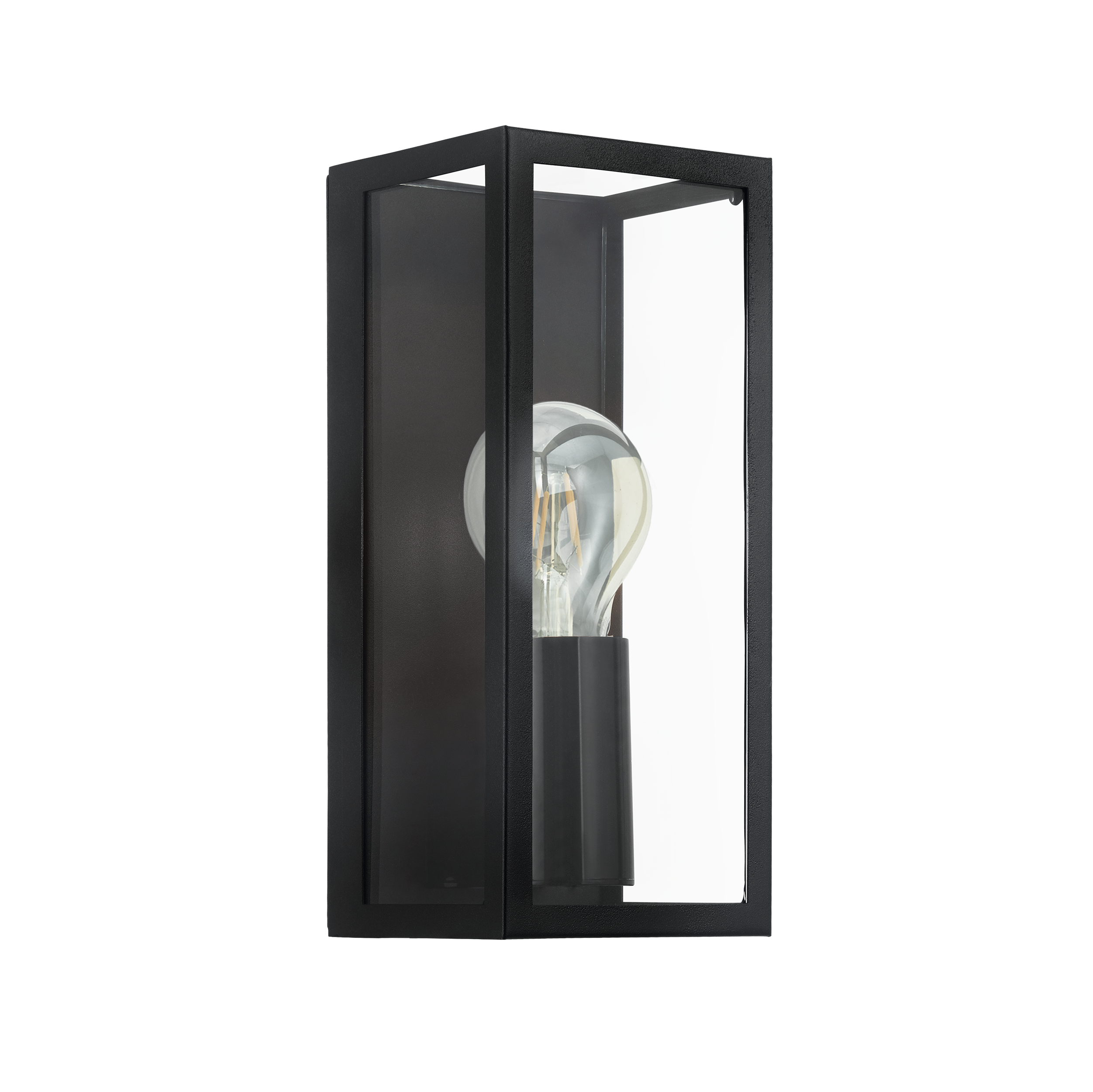 EGLO AMEZOLA væglampe, sort/klar Lampe 99123