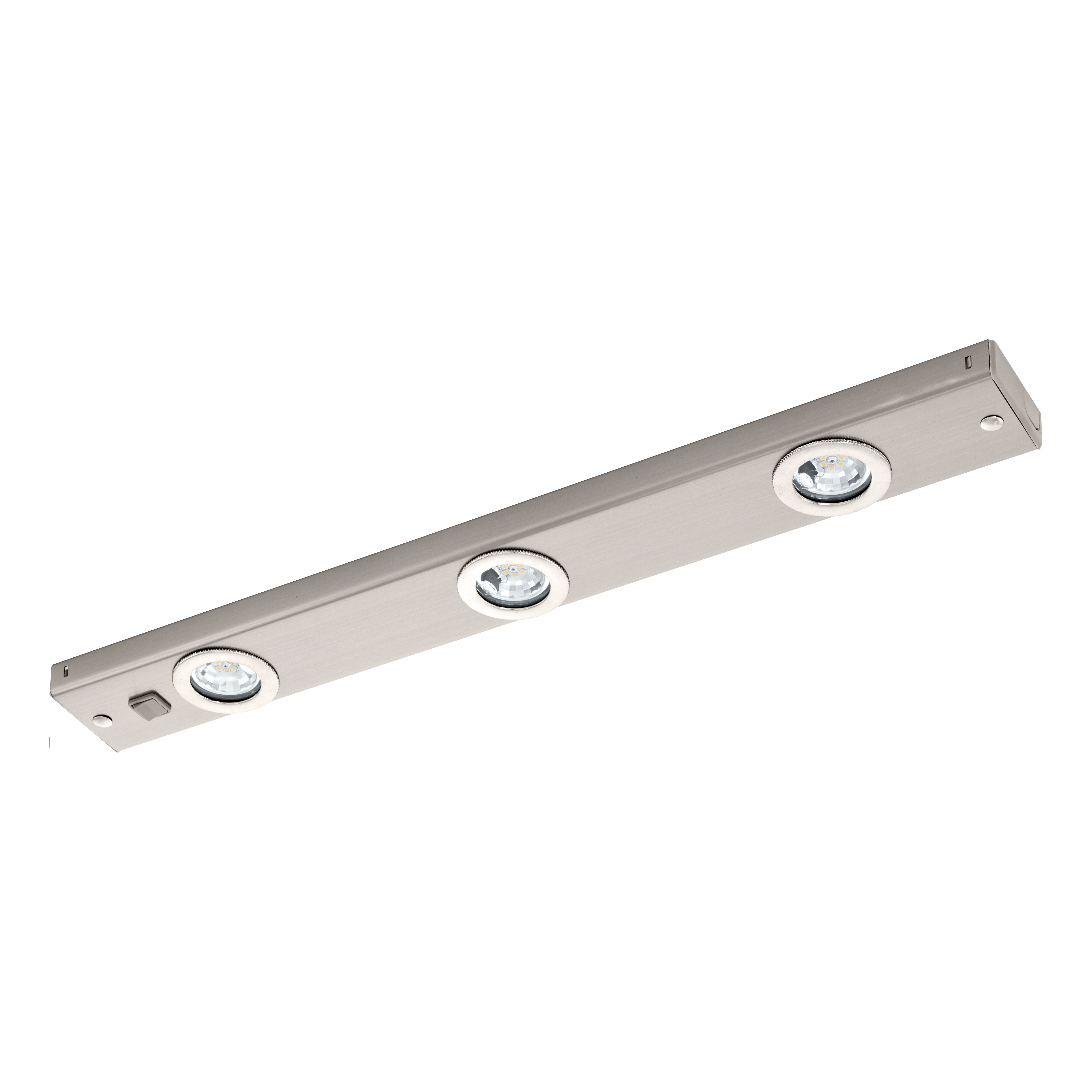 EGLO KOB LED underskabslampe LED 3x2,3W, børstet stål Lampe 93707