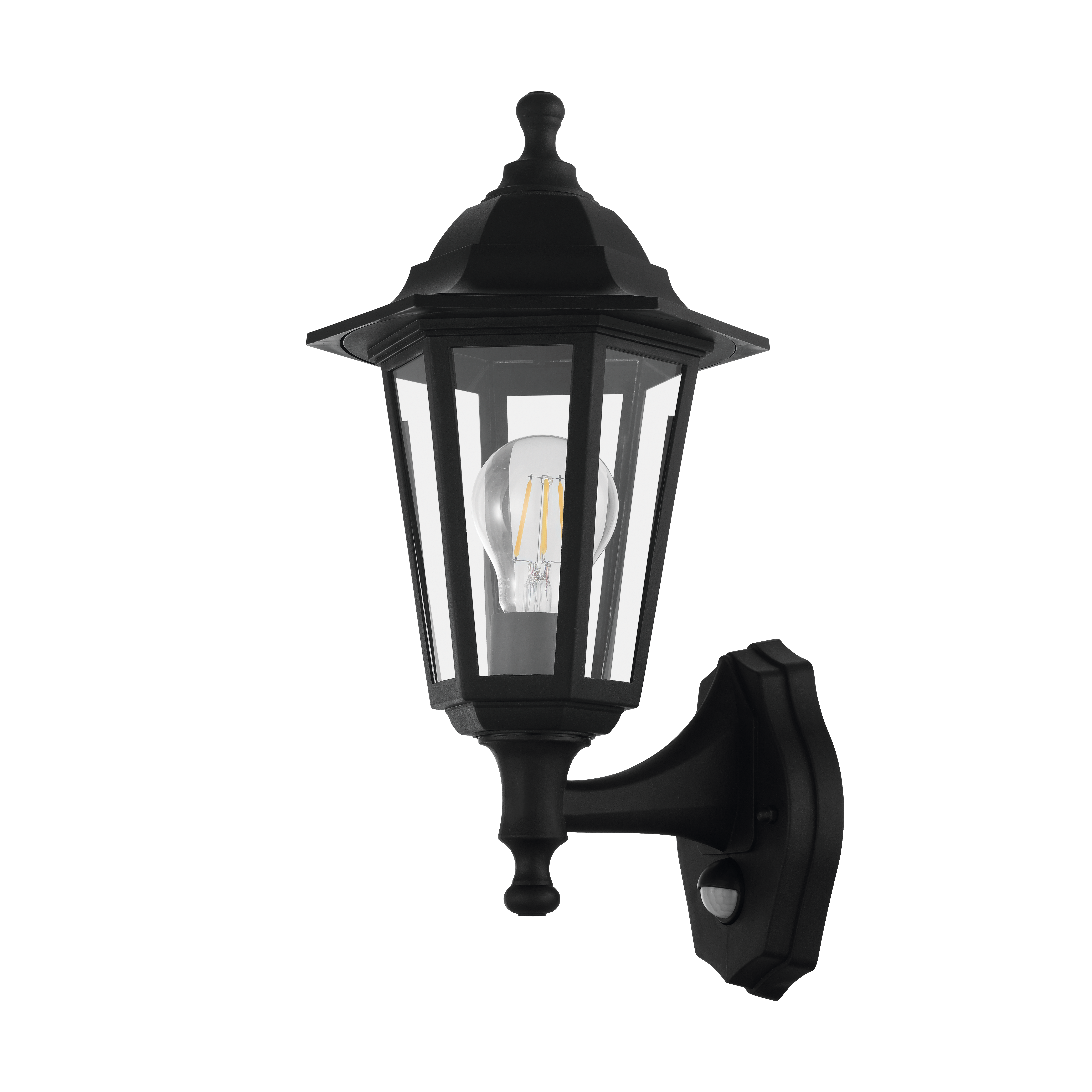 EGLO DUANERA udendørs væglampe, sort Lampe 33777