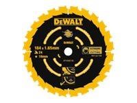 Dewalt Extreme 2nd Fix Circular Saw Blade 184mm 16mm Bore 24T Rundsav DT10302-QZ
