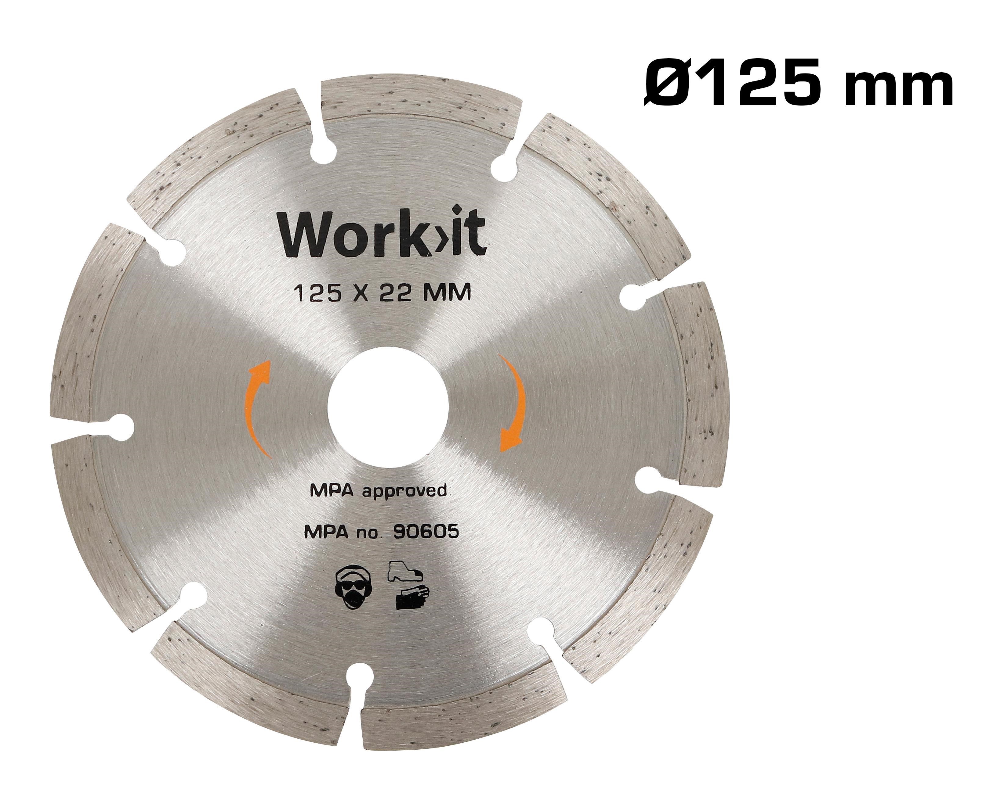 Boxer Diamantskæreskive Ø125 mm Værktøj 56272