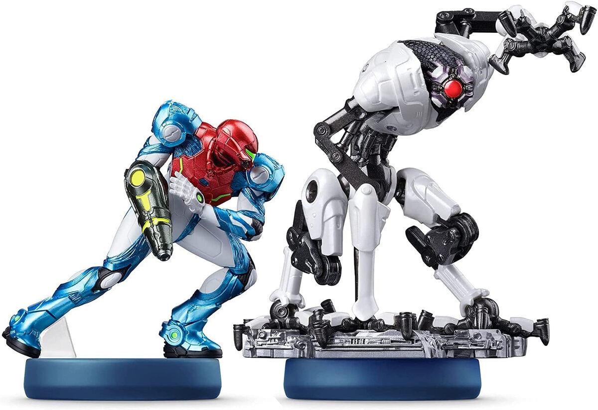 Nintendo Amiibo Samus and E.M.M.I. (Metroid Collection) 2-pack set
