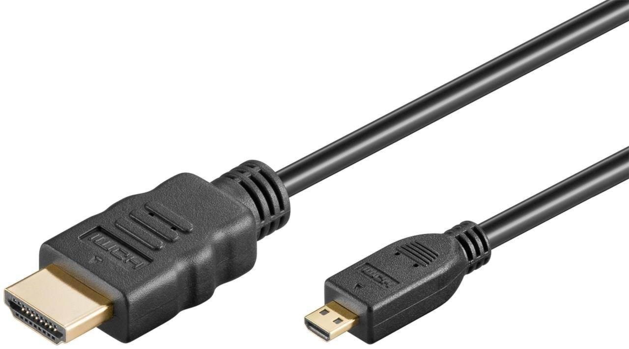 Pro HDMI - Micro HDMI 2.0 - 5m - Sort Skærmkabel MHDMI20B-5