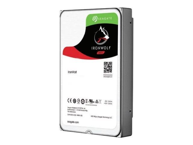 Seagate IronWolf - 10TB - Harddisk - ST10000VN000 - SATA-600 - 3.5" Harddisk