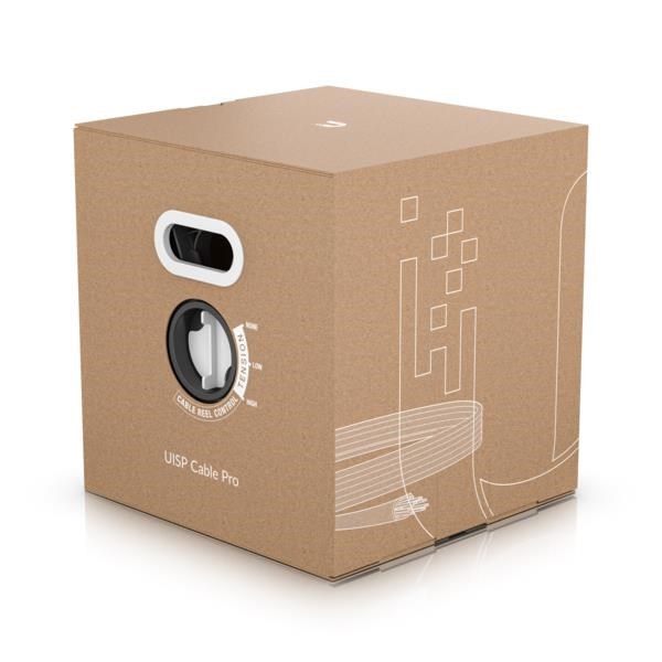 Ubiquiti UISP Cable Pro CAT5e 305m - Sort - 305m Netværkskabel UISP-Cable-Pro