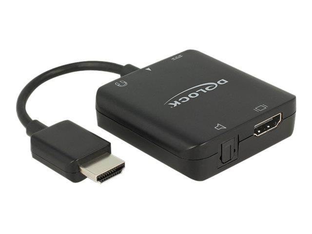 DeLOCK 4K compact - HDMI audio signal extractor Kabel 62784
