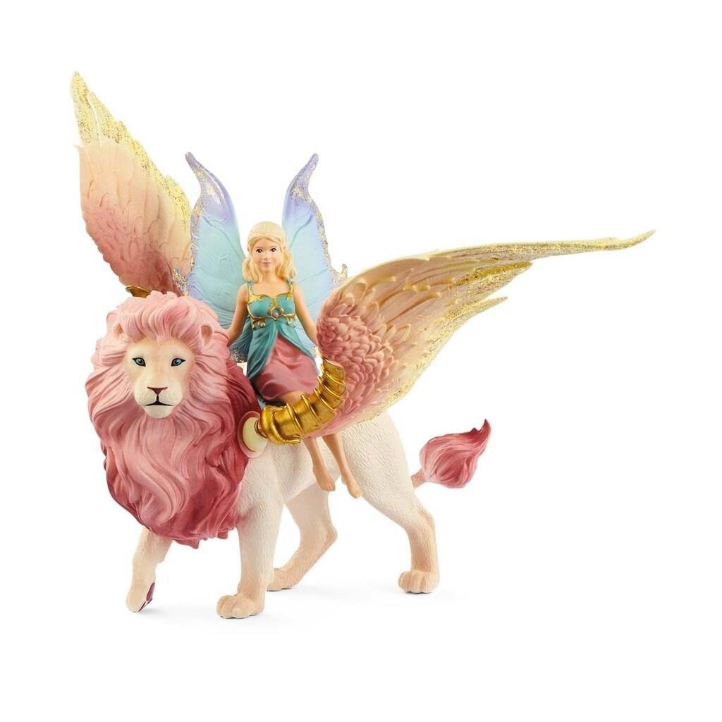 Schleich Fe i flugt på bevinget løve Legetøj 70714