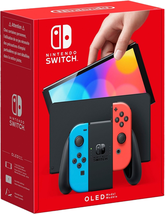 Nintendo Switch OLED Neon Blue/Neon Red