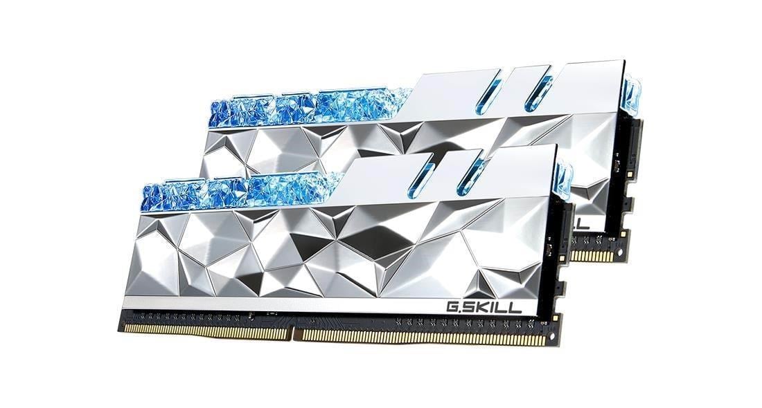G.Skill Trident Z Royal Elite DDR4-3600 - 32GB - CL16 - Dual Channel (2 pcs) - Intel XMP - Sølv med RGB