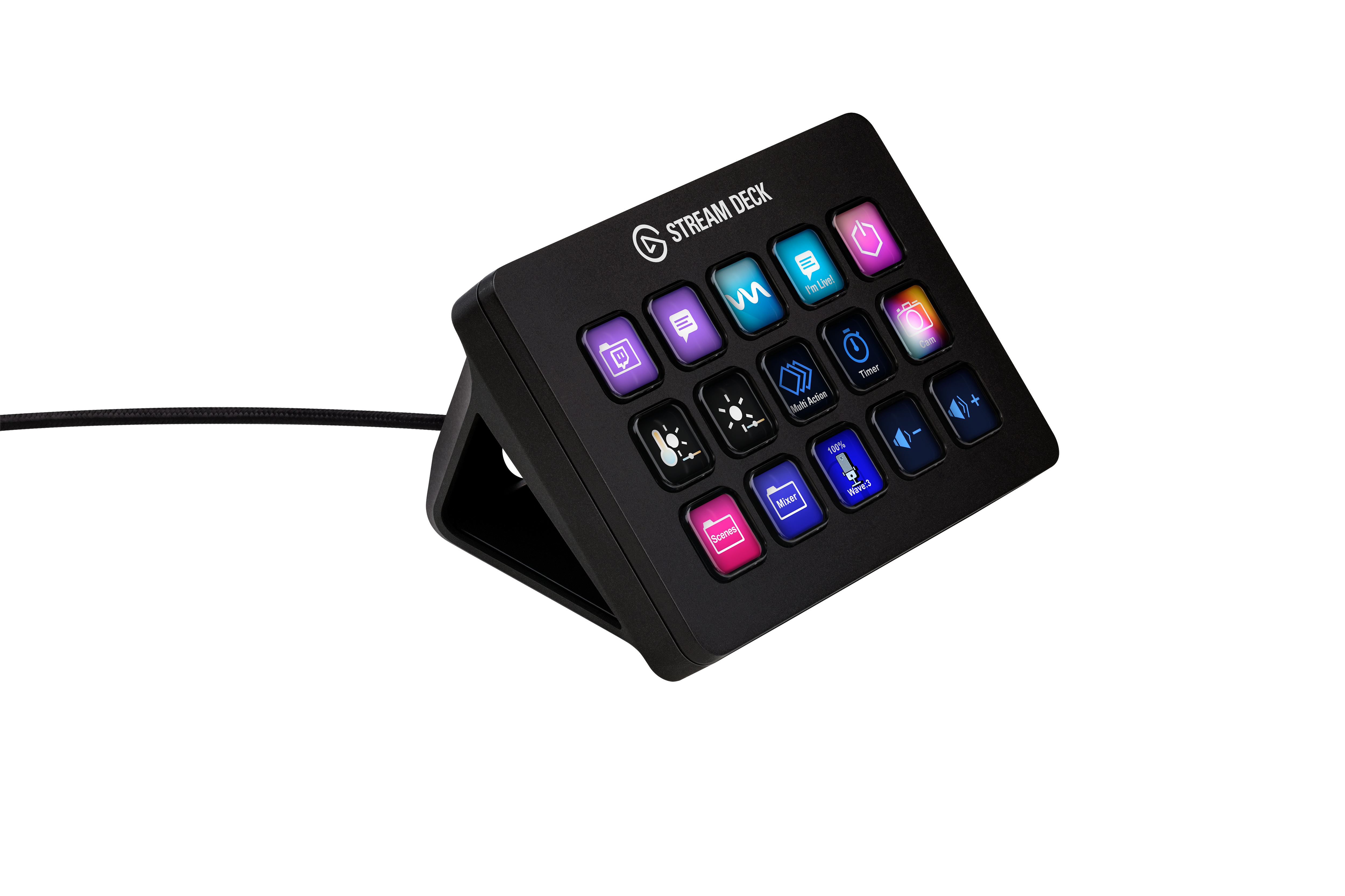 Elgato Stream Deck MK.2 - Sort Streamingudstyr 10GBA9901