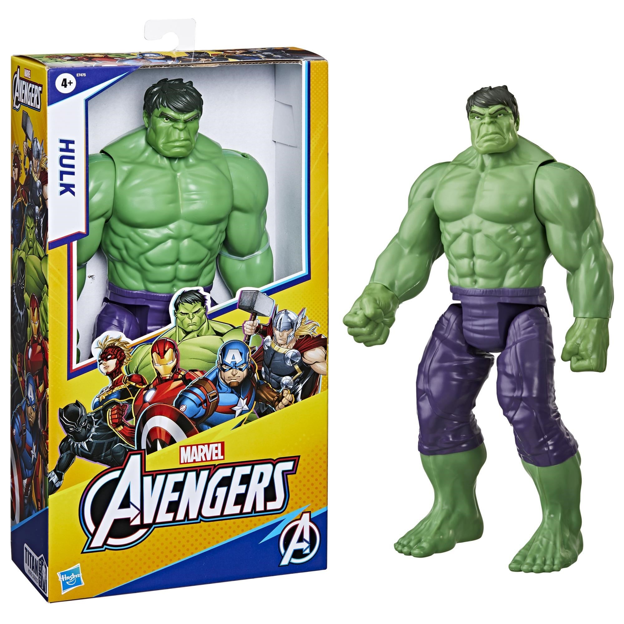 Marvel Avengers Titan Hero Series Deluxe Hulk 30cm Figur E74755M85