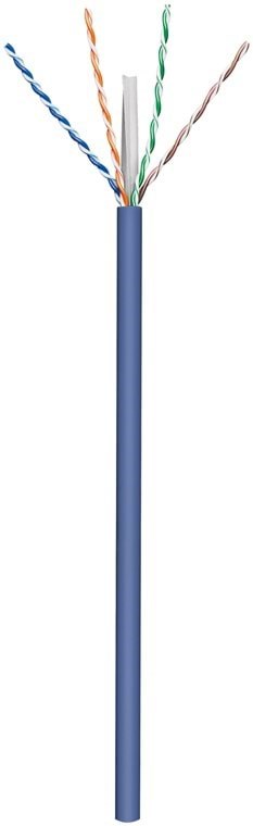 Pro CAT 6a network cable U/UTP - Blå - 50m Netværkskabel 4040849960925
