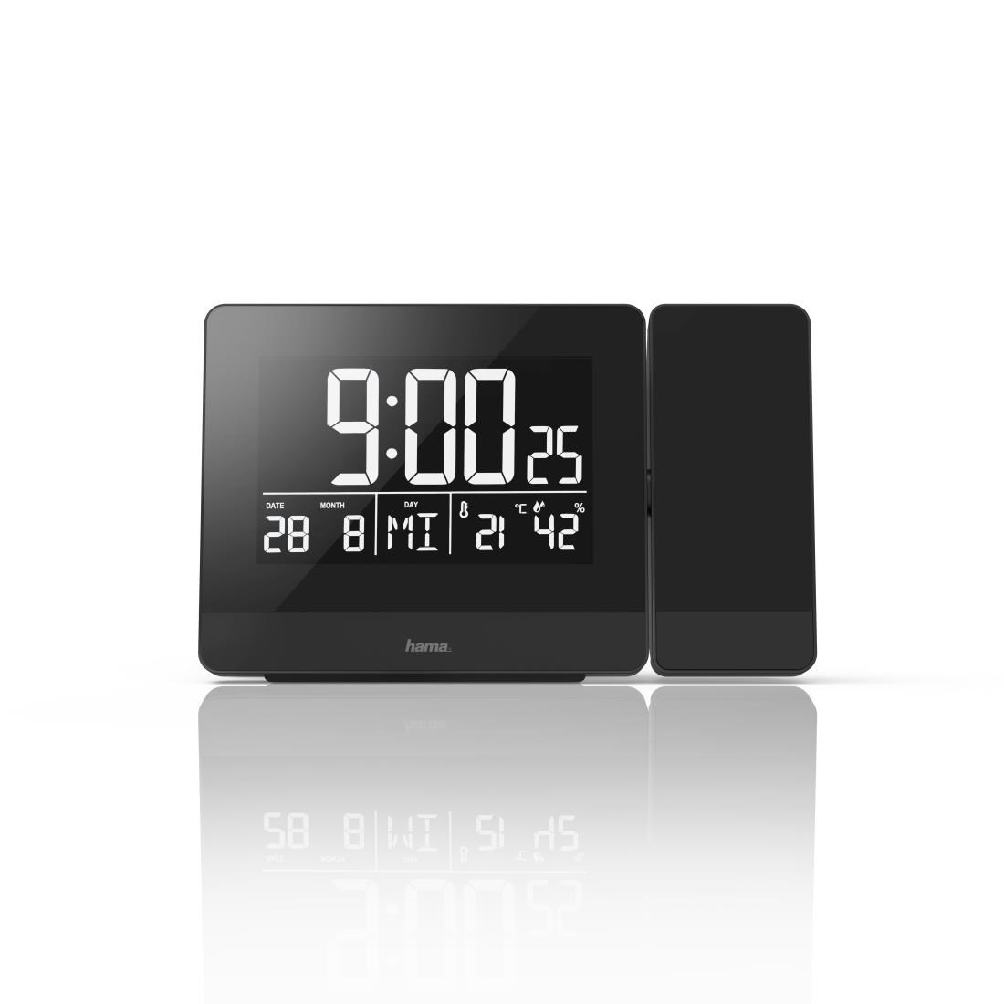 Hama Plus Charge - alarm clock - electronic - desktop - black Boligindretning 00186332