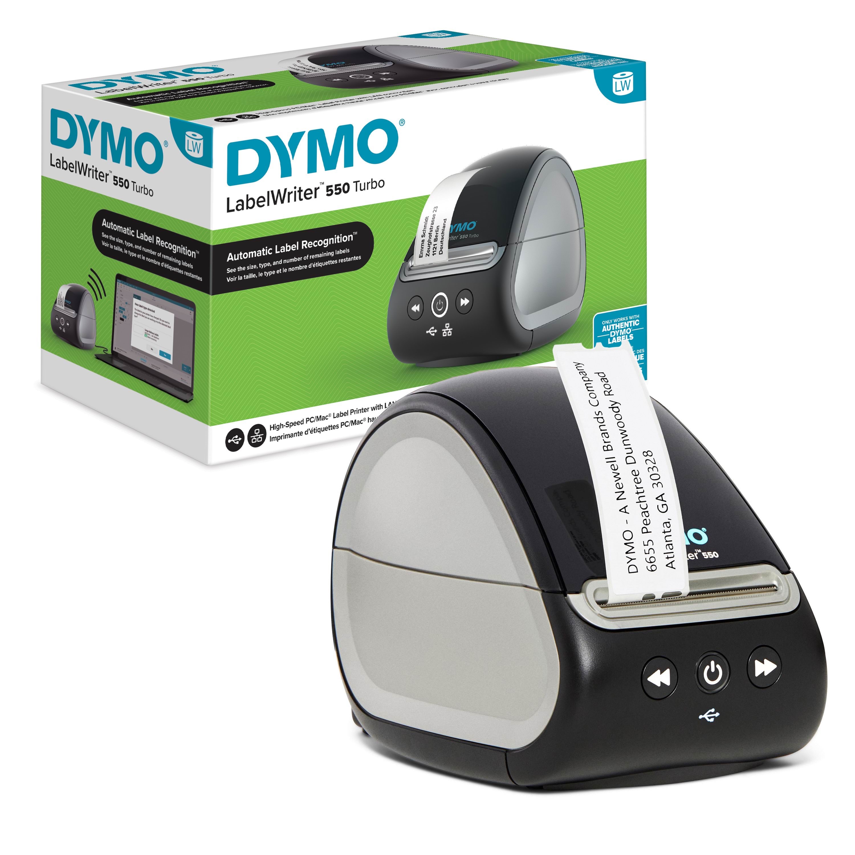 DYMO LabelWriter 550 Turbo PC/Mac etiketprinter