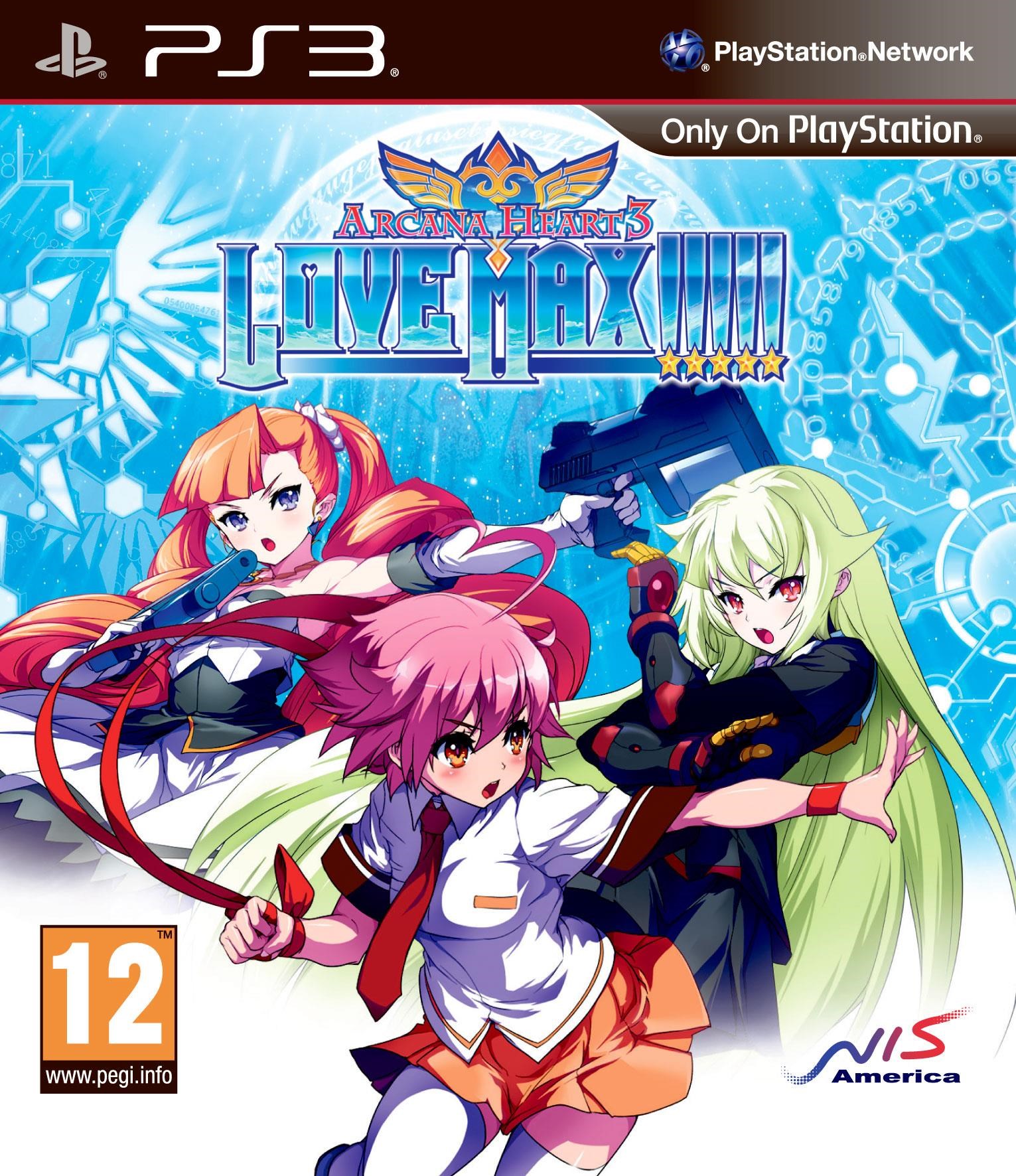 Arcana Heart 3: LOVE MAX!!!!! - Sony PlayStation 3 - Kamp Spil 0813633014692