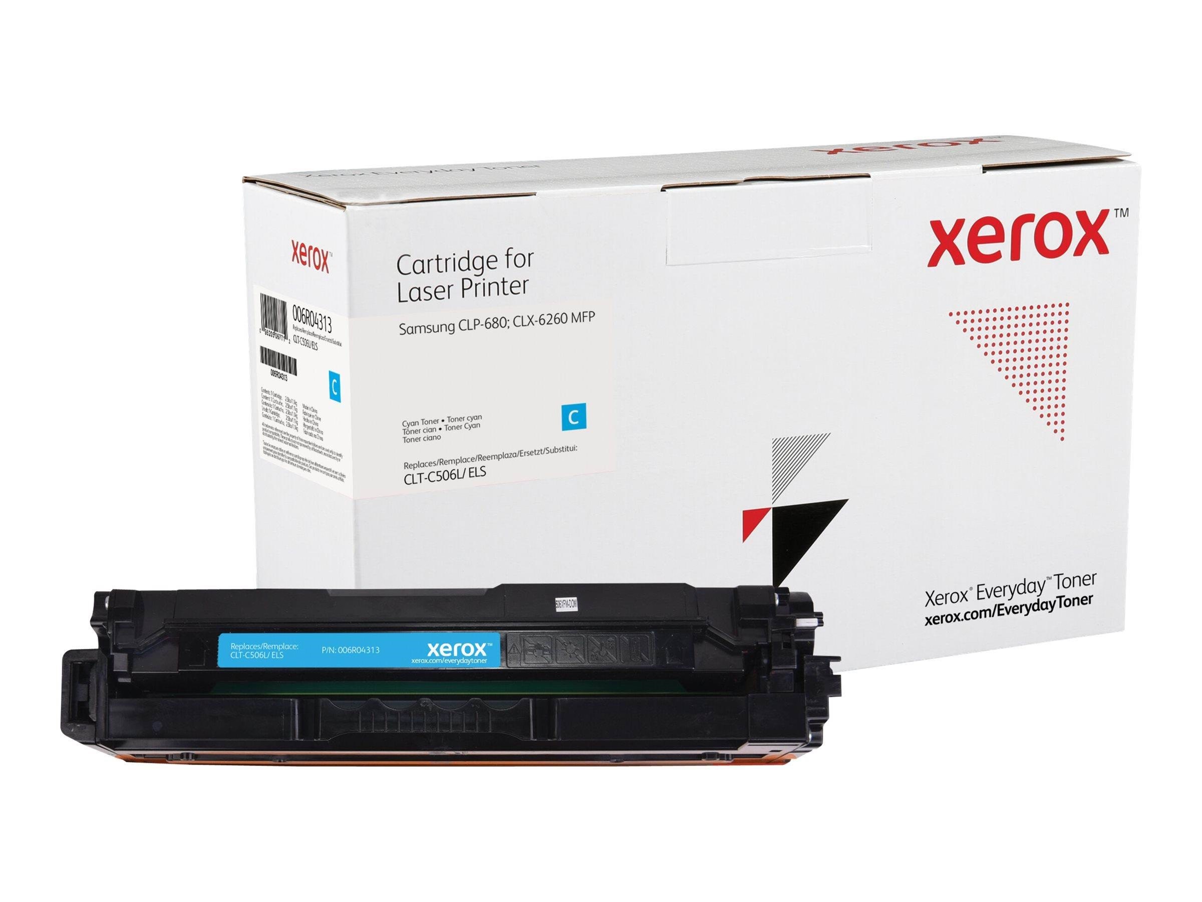 Xerox 006R04313 / Alternative to Samsung CLT-C506L Cyan Toner - High Yield Printerpatron Og Toner