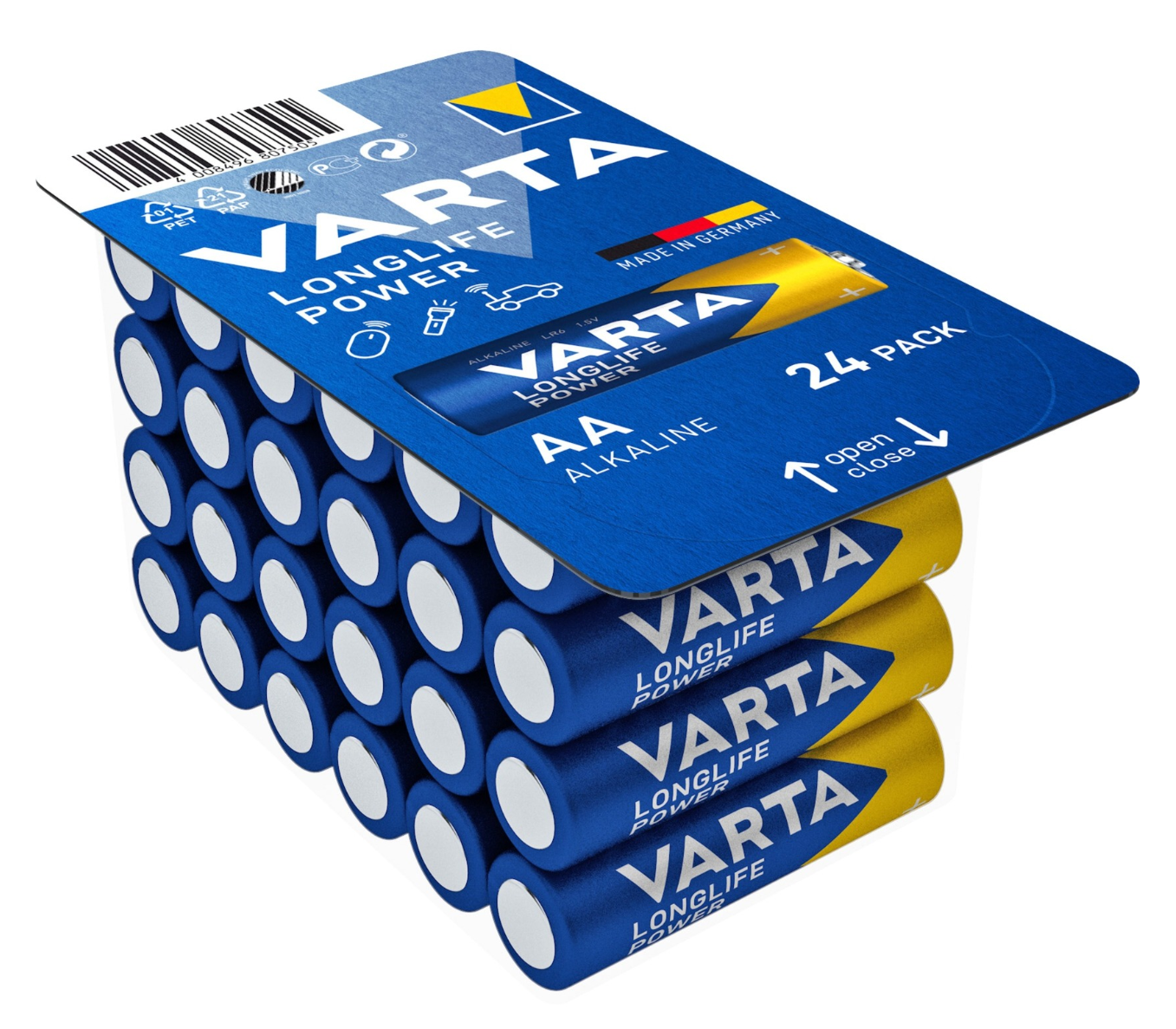 VARTA AA Alkaline 24-Pack Batteri 4008496807505