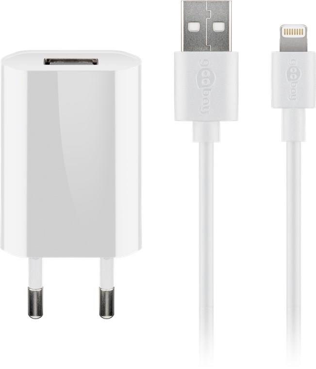 Pro Apple Lightning charger set 1 A Mobil Oplader 4040849449789
