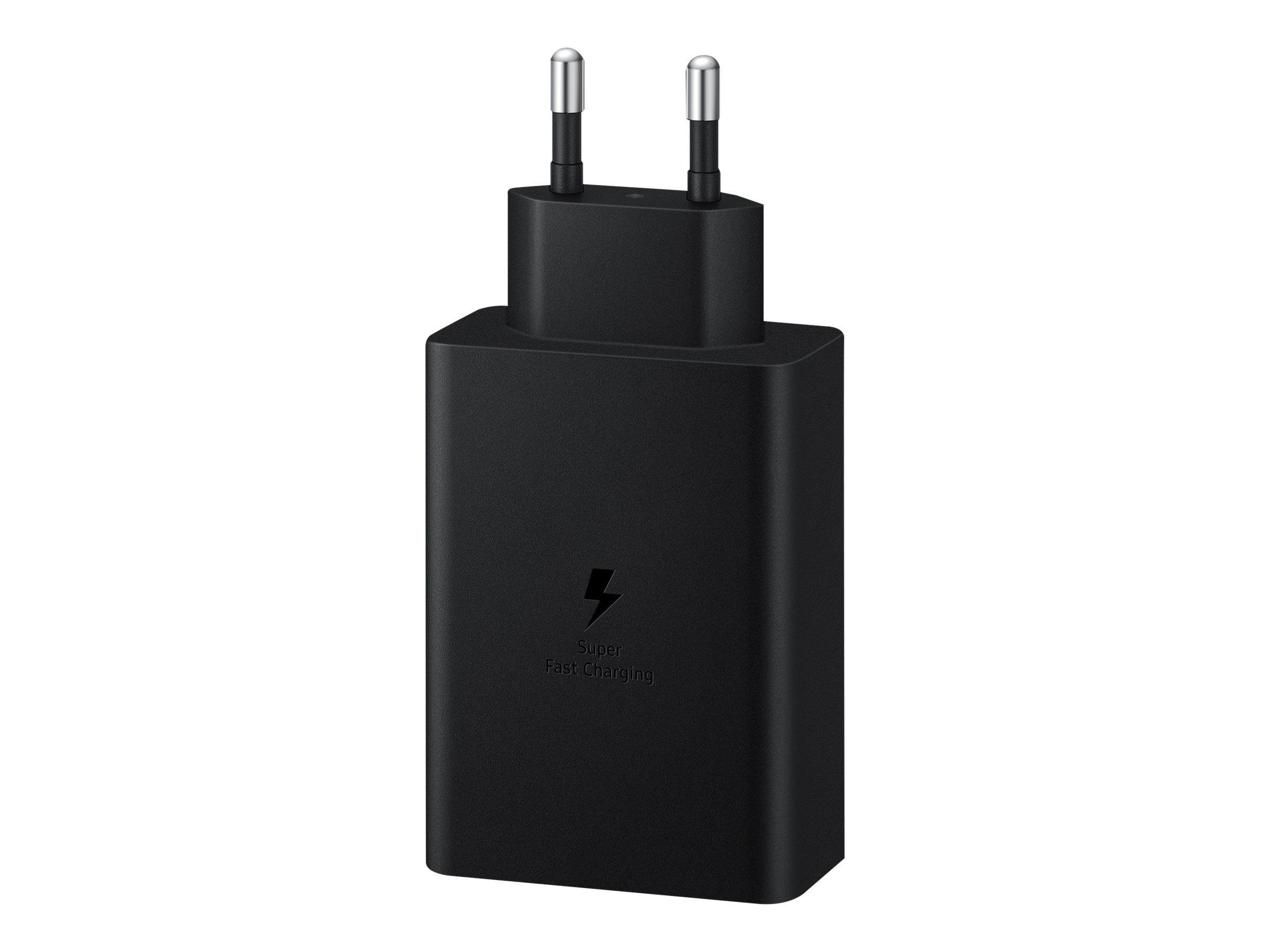 Samsung 65W Power Adapter Trio - Black Mobil Oplader EP-T6530NBEGEU
