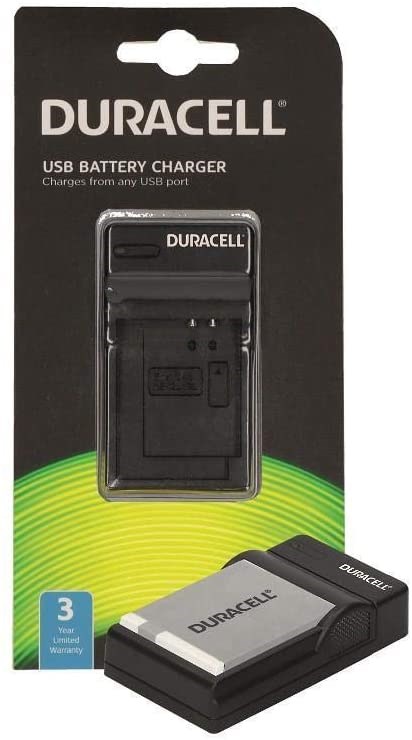 DURACELL Charger with USB Cable for DR9720/NB-6L Batteri DRC5901
