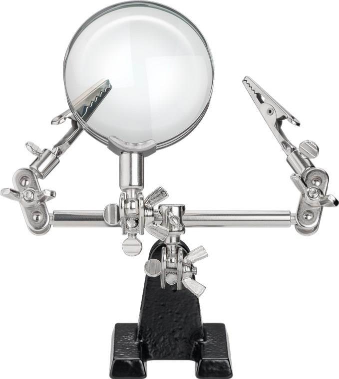 Nighthawk Third hand’ soldering support with magnifier Lodning 4040849511998