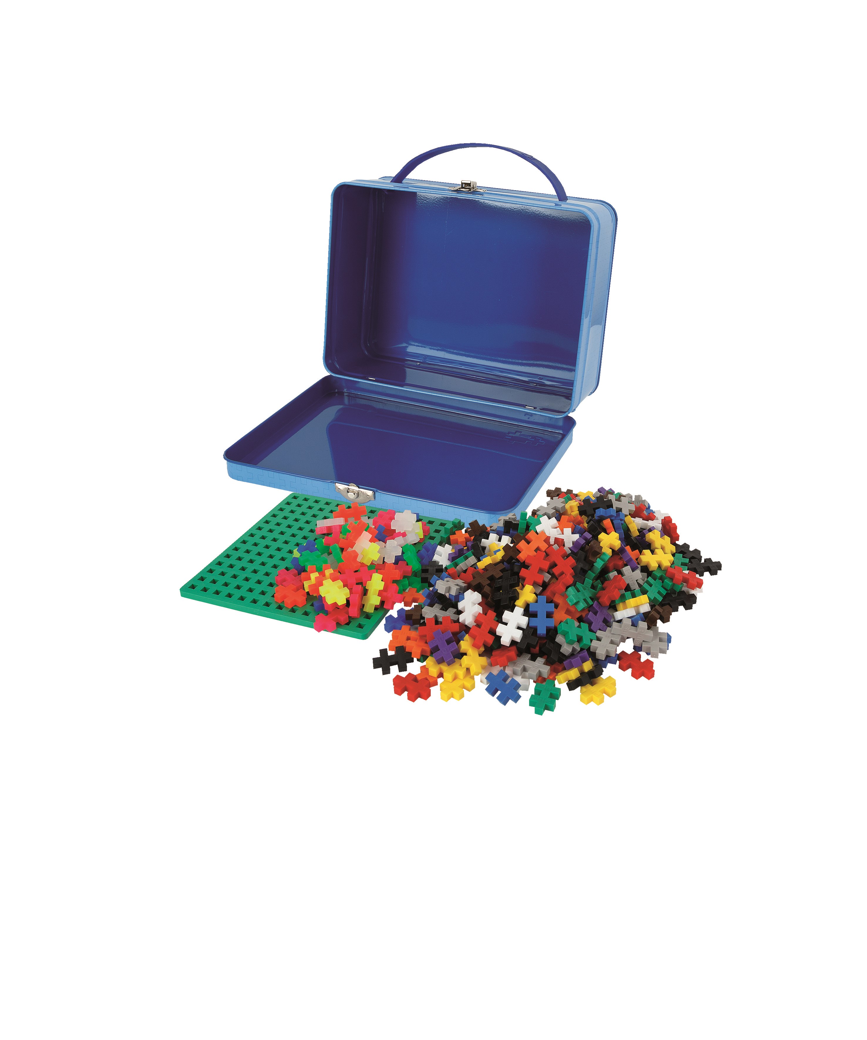 Plus-Plus Suitcase Basic Metal Konstruktionslegetøj 7002