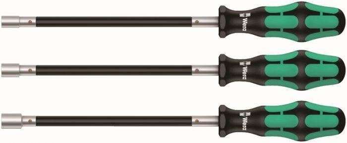 Wera 3 Piece Kraftform Flexible Shaft Nutspinner Set Værktøj 05135311001