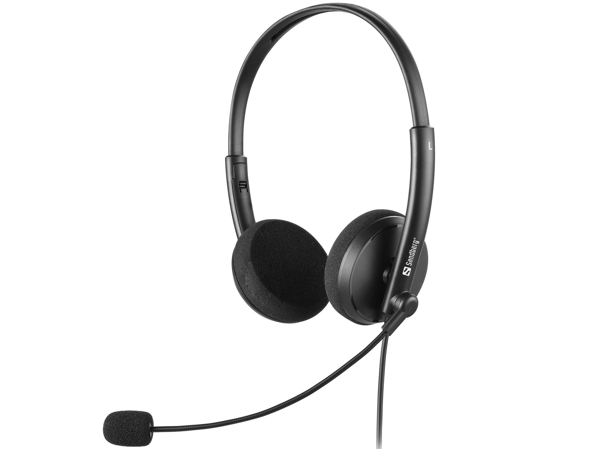 Sandberg MiniJack Office Headset (3.5mm) Hovedtelefoner Og Headset 325-41