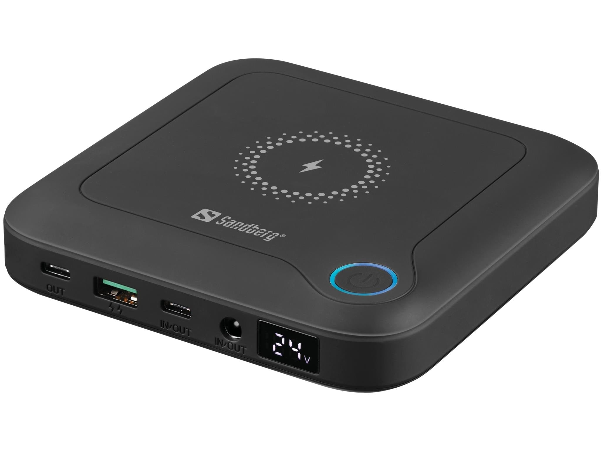 Sandberg All-in-1 Powerbank 24000 - 24000 mAh Powerbank Sort 420-57