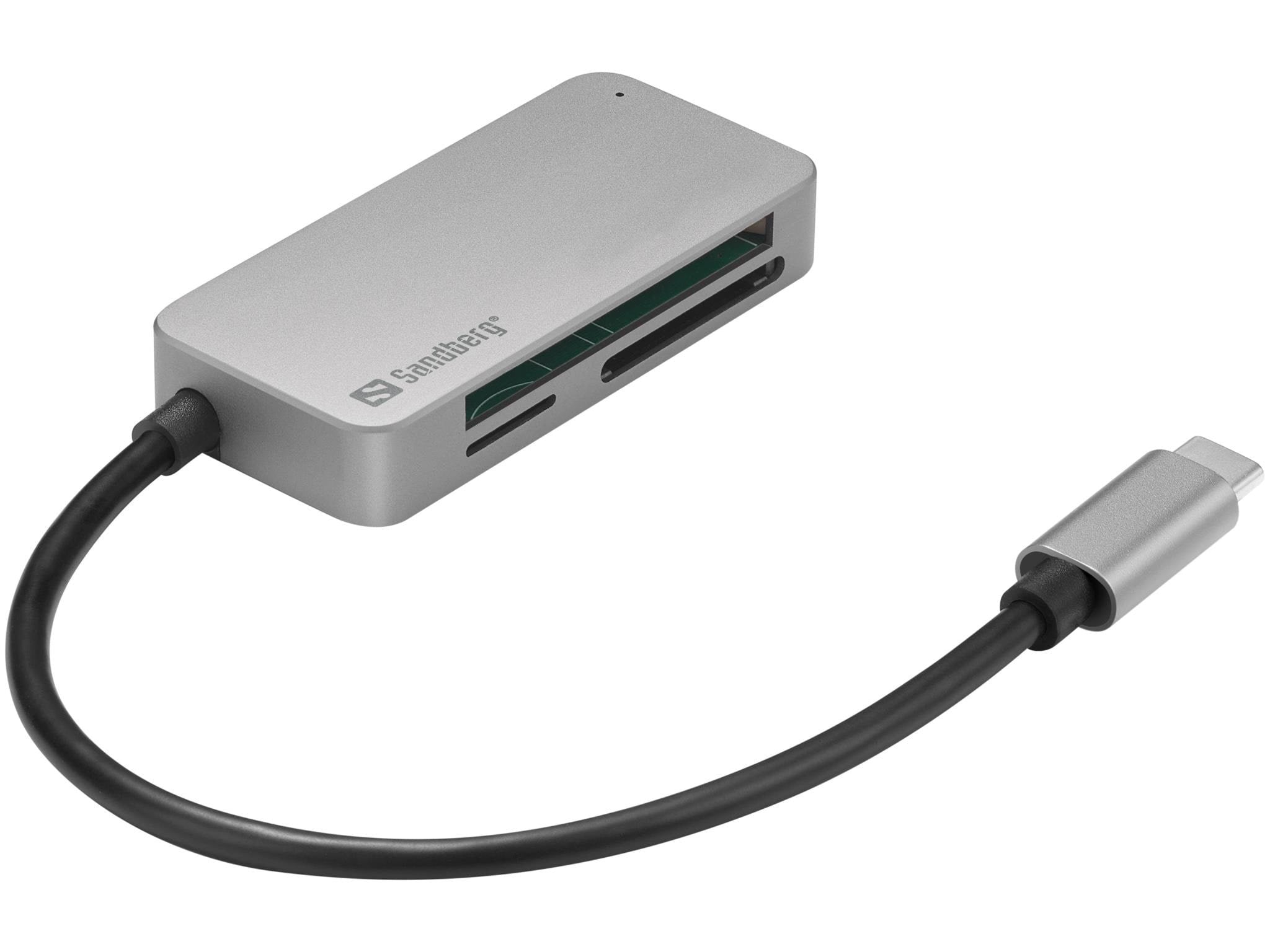 Sandberg USB-C Multi Card Reader Pro Kortlæser 136-38