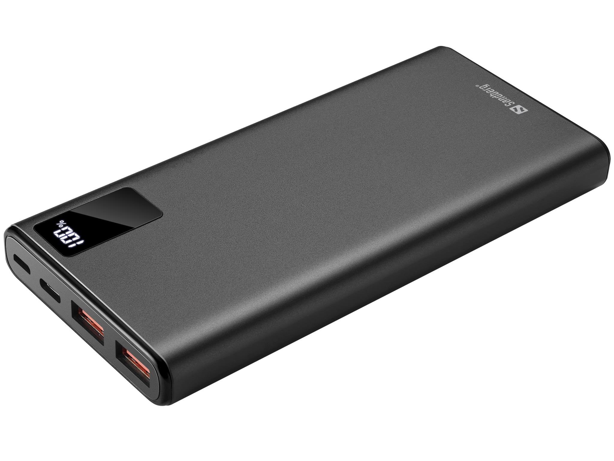 Sandberg PowerBank USB-C 10000 mAh - 10000 mAh Powerbank Sort 420-58