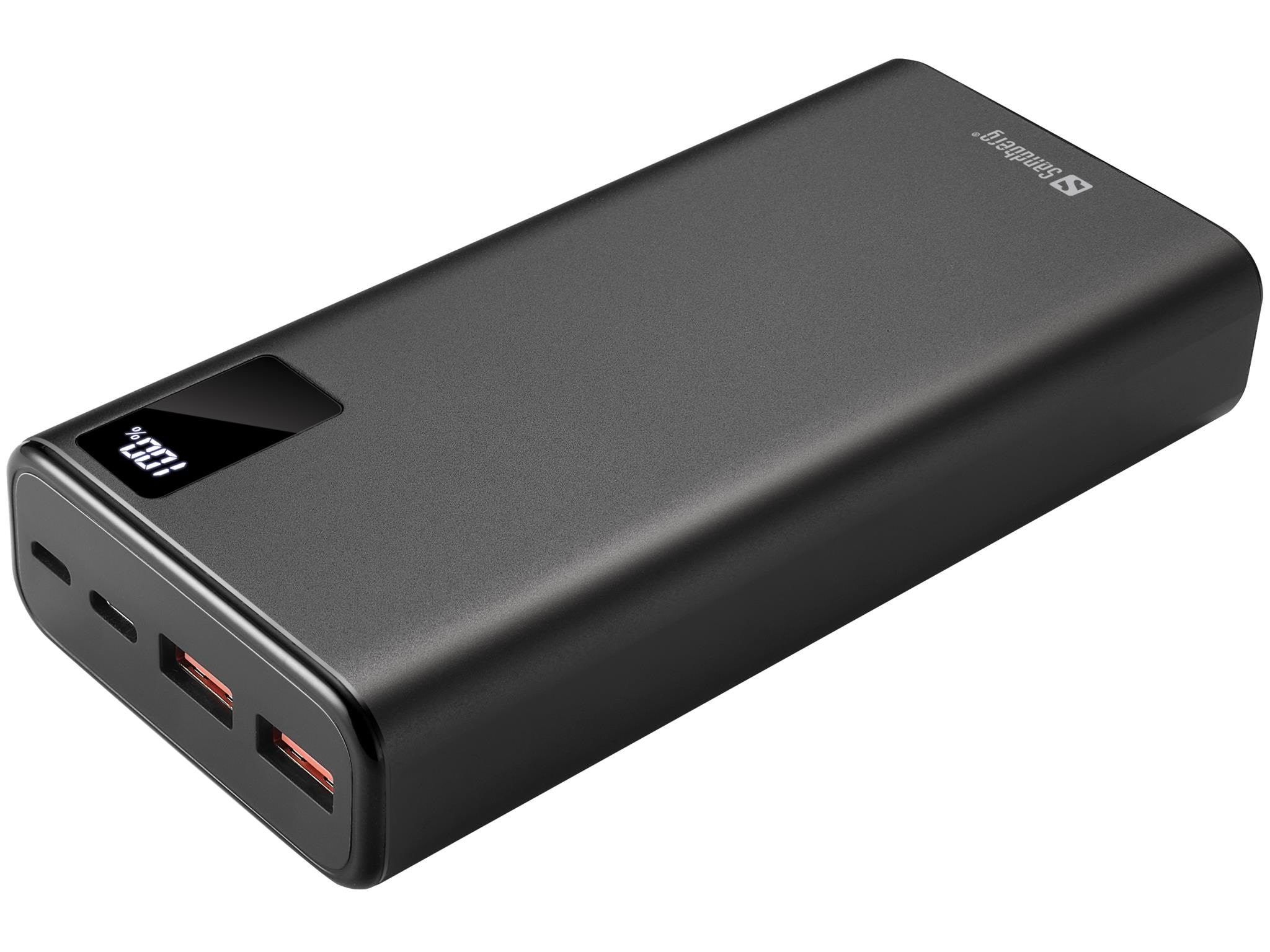 Sandberg Powerbank USB-C PD 20W 20000 - 20000 mAh Powerbank Sort 420-59